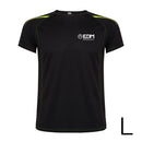 *MERCHANDISING* T-SHIRT DESPORTO PRETA TAMANHO-L ROLY EDM