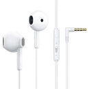 AURICULARES COM FIO JOYROOM JR-EW05 BRANCO