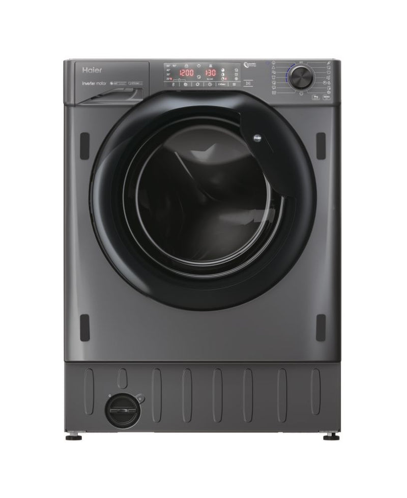 MÁQUINA DE LAVAR ROUPA DE ENCASTRE HAIER HWQ90B416FWBR-S