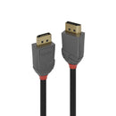Lindy 36480 cabo DisplayPort 0,5 m Preto