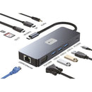 DOCKING USB TIPO-C LEOTEC LEDS03 3XUSB 1XUSB TIPO-C PD 1XHDMI 4K