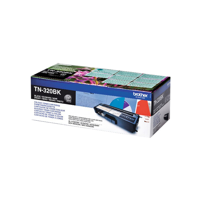 Brother TN320BK toner 1 unidade(s) Original Preto