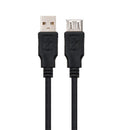 Ewent EC1013 cabo USB 3 m USB A Preto