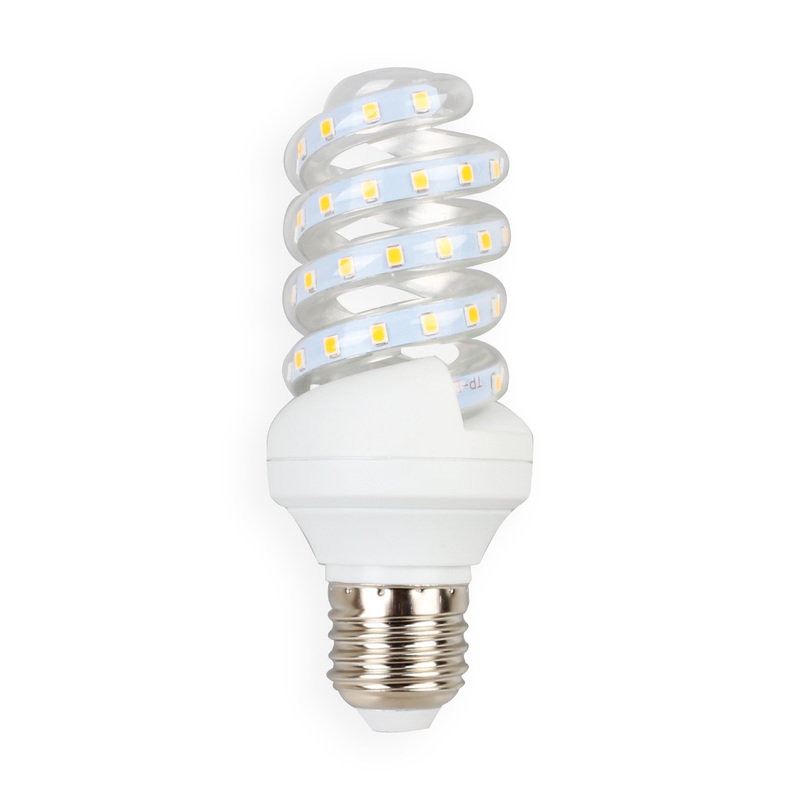 LED E27 4.9W TUBO EM ESPIRAL