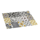 TAPETE VINILICO CROMA PATCH CINZENTO- AMBAR 45X75CM CINTACOR - ST