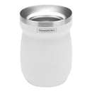 RECIPIENTE DE AÇO INOXIDÁVEL BRANCO MATE 240 ML