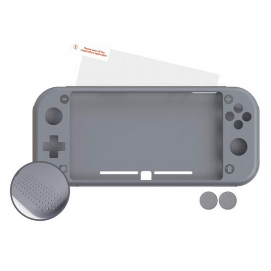 FUNDA NUWA SWITCH GRIS SILICONA ANTID+ 2 GRIPS FIL