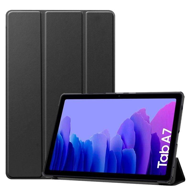 CAPA TABLET SAMSUNG TAB A7 T500/ T505 FLIP BOOK PRETA