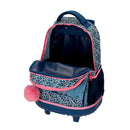 MOCHILA ESCOLAR C/RODAS DISNEY MINNIE MAKE IT RAIN BOWS 43CM