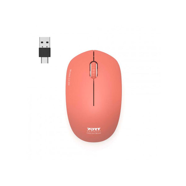 PORT RATO WIRELESS COLLECTION 1600DPI TERRACOTA