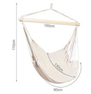 CADEIRA DE BALOIÇO SUSPENSA BRAZILIAN BEGE