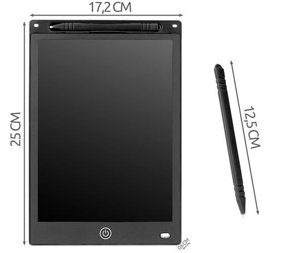 TABLET GRÁFICO P/A DESENHO 10" PRETO