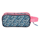 ESTOJO ESCOLAR DISNEY MINNIE MAKE IT RAIN BOWS C/ ZIPER TRIPLO