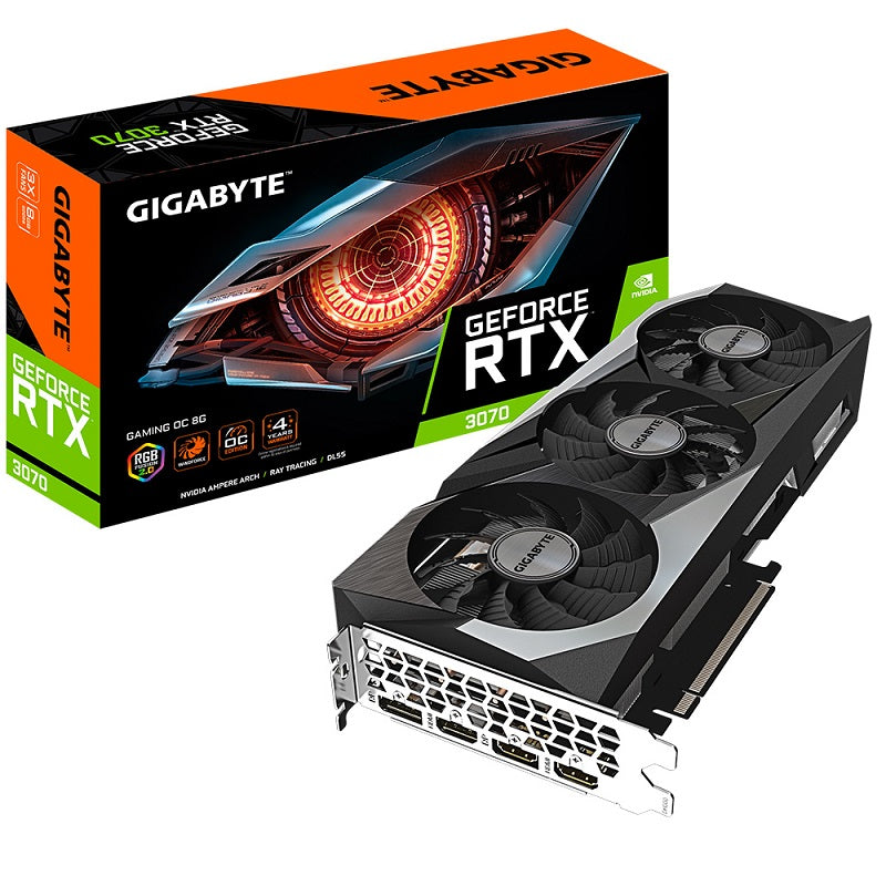 Gigabyte GeForce RTX 3070 GAMING OC 8G (rev. 2.0) NVIDIA 8 GB GDD