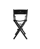 CADEIRA DE MAQUILHAGEM DOBRÁVEL PRETA