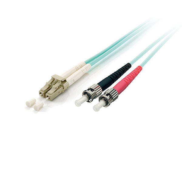 Equip 255211 cabo de fibra ótica 1 m LC ST OM3 Turquesa