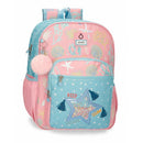 MOCHILA ESCOLAR ENSO KEEP THE OCEANS CLEAN 38CM