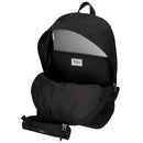 MOCHILA ESCOLAR PEPE JEANS COM ESTOJO ARIS COLORFUL PRETA