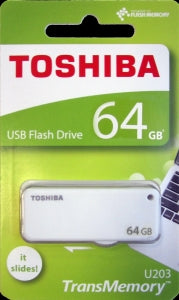 Toshiba U203 unidade de memória USB 64 GB USB Type-A 2.0 Branco