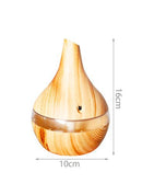 DIFUSOR DE AROMAS E HUMIDIFICADOR 300ML USB