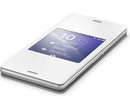 SONY CAPA STYLE COVER WINDOW SCR24 WHITE - SONY XPERIA Z3