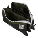 ESTOJO ESCOLAR RETANGULAR PEPE JEANS LUCCA PRETO C/ ZIPER TRIPLO