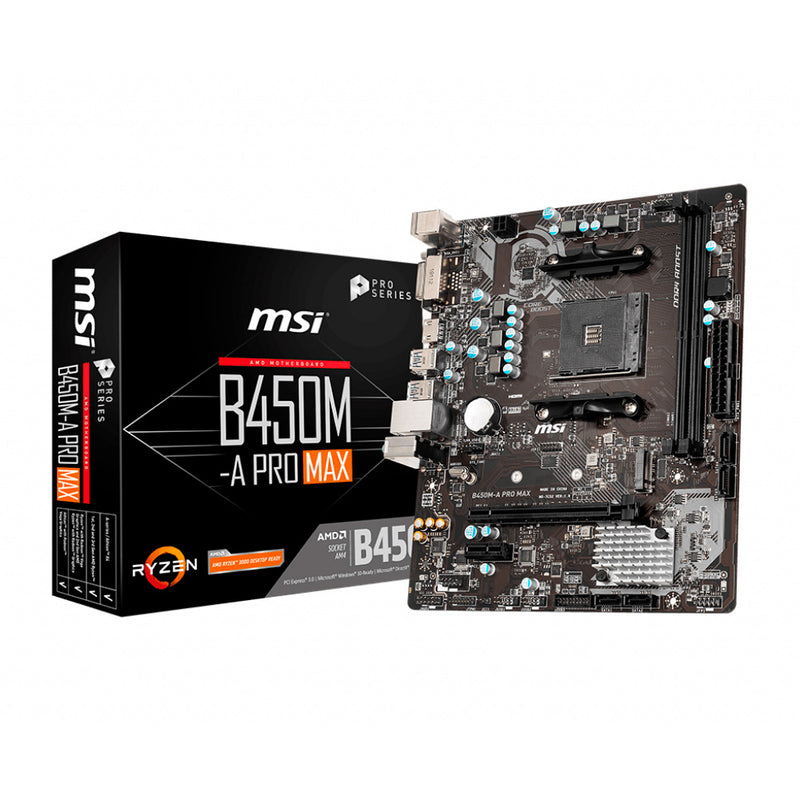 MOTHERBOARD MSI B450 M-A PRO MAX