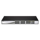 24-PORT 101001000MBPS GIGABIT SMART SWITCH + 4 PORT SFP - PREÇO V