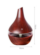 DIFUSOR DE AROMAS E HUMIDIFICADOR 300ML USB