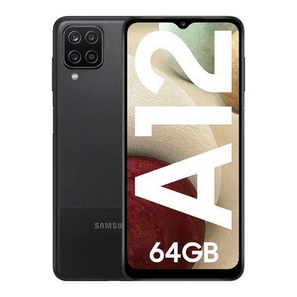 SAMSUNG GALAXY A12 A127 4GB/64GB DUAL SIM PRETO