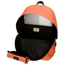 MOCHILA ESCOLAR PEPE JEANS COM ESTOJO ARIS COLORFUL CORAL