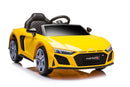 CARRO ELÉTRICO AUDI R8 LIFT A300 C/COMANDO AMARELO