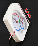 TERMÓMETRO E HIGRÓMETRO ANALÓGICO  INTERNO E EXTERNO