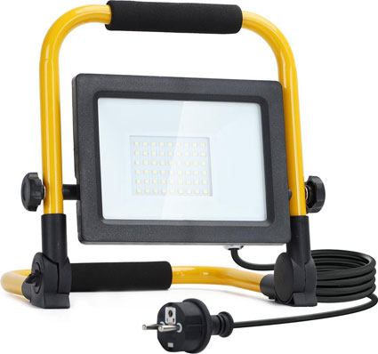 HOLOFOTE LED COM SUPORTE PORTÁTIL 30W 6500K 2700LM