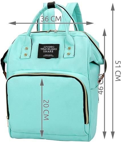 MOCHILA PARA MAMÃ VERDE