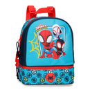 MOCHILA C/ LANCHEIRA MARVEL SPIDEY TEAM UP 28CM