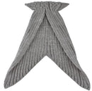 MANTA CAUDA DE SEREIA CINZA