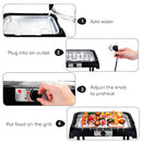 GRELHADOR ELÉTRICO COM PEDESTAL AIGOSTAR BBQ