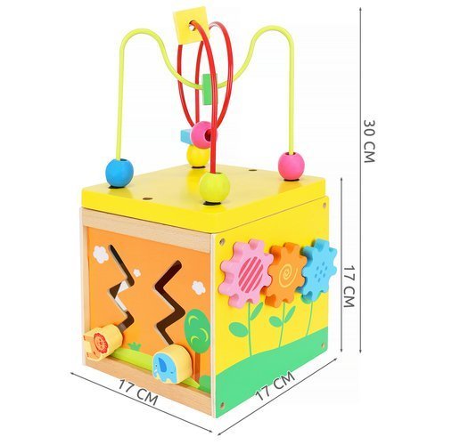 CUBO EDUCATIVO DE MADEIRA