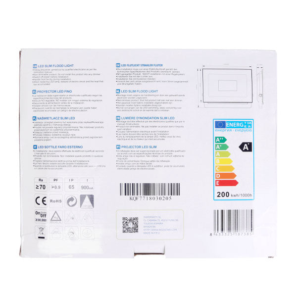 PROJETOR LED IP65 220V 200W 6500K 22050LM