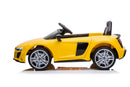 CARRO ELÉTRICO AUDI R8 LIFT A300 C/COMANDO AMARELO