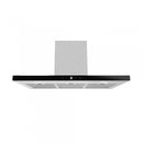 MIDEA CHAMINE 90CM 800M3H VIDRO PRETO/INOX (A)