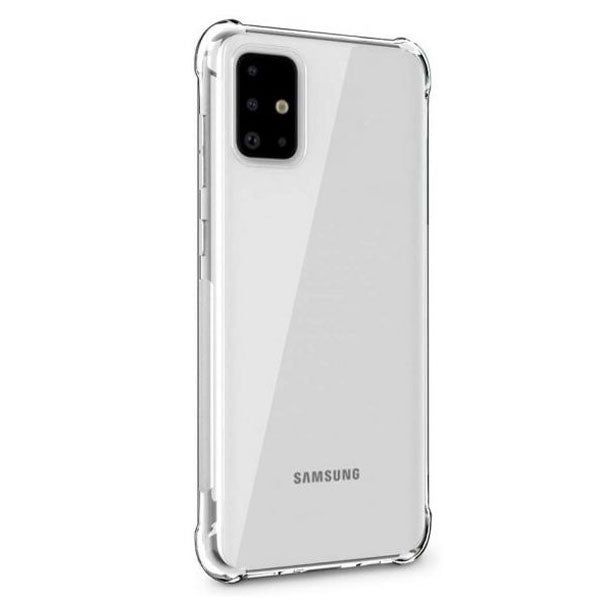 CAPA TRASEIRA TRANSPARENTE CANTOS REFORÇADOS SAMSUNG A51