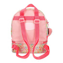 MOCHILA ESCOLAR DISNEY MINNIE FLORALS COM LANCHEIRA 28CM