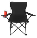 CADEIRA DE PESCA RESISTENTE DOBRÁVEL PRETA