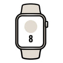 APPLE WATCH SERIES 8 GPS 41MM CAJA DE ALUMINIO BLANCO ESTRELLA CO