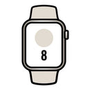 APPLE WATCH SERIES 8 GPS CELLULAR 41MM CAJA DE ALUMINIO BLANCO ES