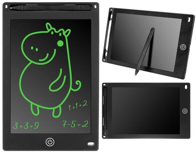 TABLET GRÁFICO P/A DESENHO 8,5" PRETO