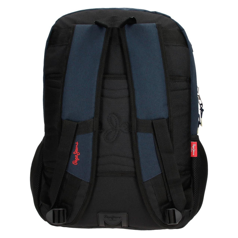 MOCHILA ESCOLAR PEPE JEANS DIKRAN 45CM AZUL MARINHO