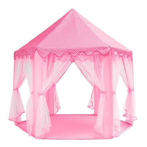 TENDA CASTELO DE PRINCESAS ROSA